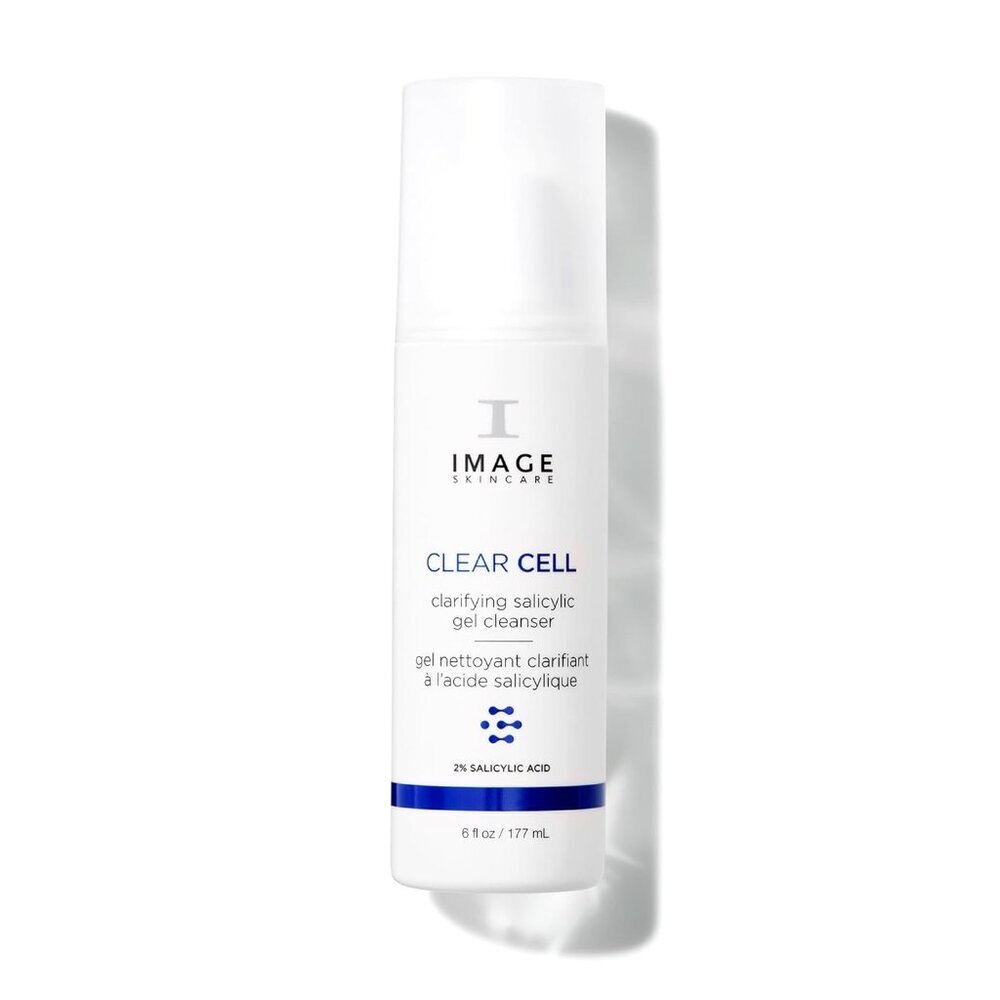 CLEAR CELL Salicylic Gel Cleanse, Gentle Foaming Face Wash Removes Excess Oil an